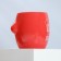 Ceramic mug "The most special", 250 ml, red color