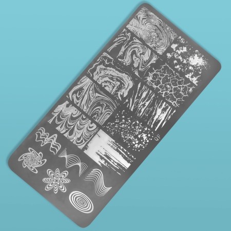 Stamping disk Metal "pattern", 12 × 6 cm-2