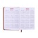 Dated diary of 2025, A6+, 176 sheets "Lyon", solid cover, pancake embossing, with liesa, block 80 g/m2, brown