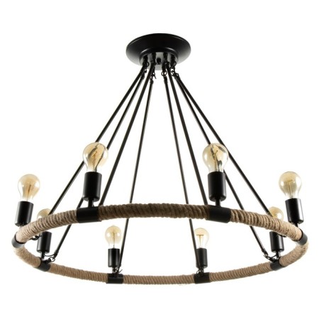 Crusader "Filament" 8he27 Black 80x80x45cm Bayerlux