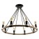 Crusader "Filament" 8he27 Black 80x80x45cm Bayerlux