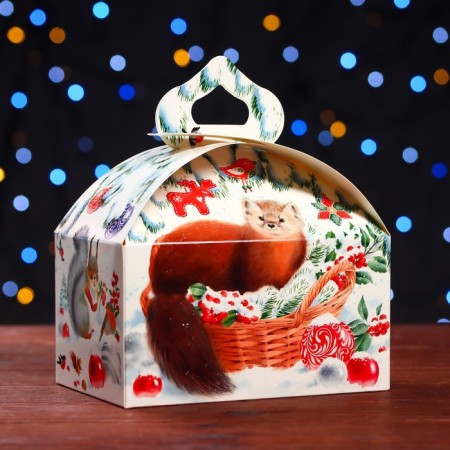 Gift box "Kunits", chest of 18.5 x 12.5 x 16.5 cm-1