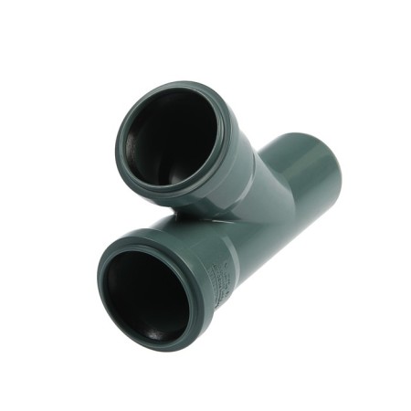 Sewer's tee Flextron, internal, d = 50 x 50 mm, 45 °