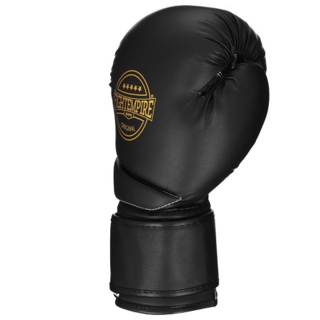 Boxing gloves Fight Empire, Platinum, black and white, size 16 OZ-1