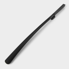 Spoon for shoes with a magnetic holder, 61.5x4.1x2 cm, plastic, black color