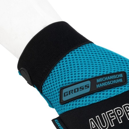 Universal GROSS 90318 gloves, combined, with protective pads, size 8-4