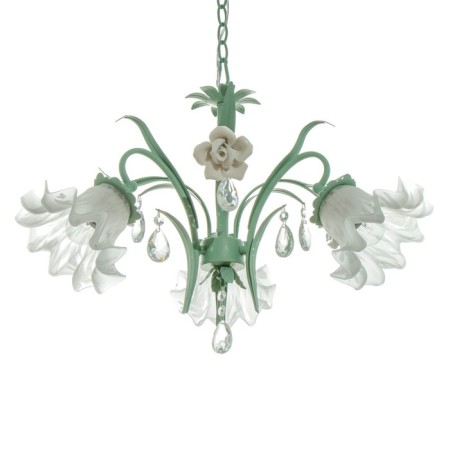 Lyana chandelier 3he27 40w green 45x45x40-90 cm Bayerlux