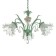 Lyana chandelier 3he27 40w green 45x45x40-90 cm Bayerlux