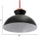 Lamp Bayerlux "VARMO" 1x60W E27 black 28x28x24 cm.