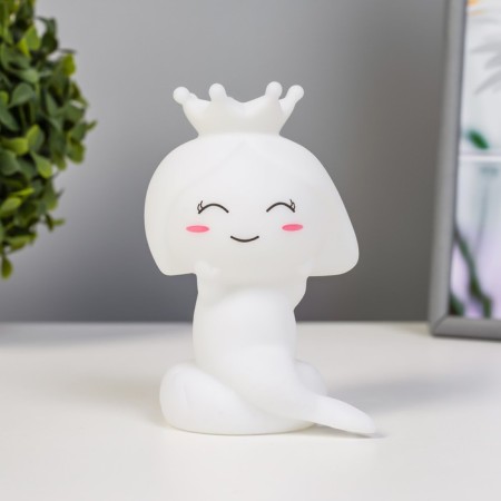 Nightnick "Little Mermaid" LED from white batteries 7x7.5x13 cm Risalux