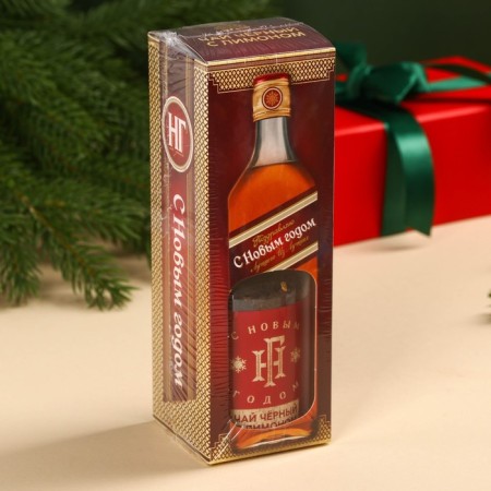 New Year! Black tea “New Year: Happy New Year!”, Taste: lemon, 50 g (18+)-6