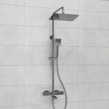 Душевая система WasserKRAFT A199.069.141.087.CH Thermo, тропический душ, термостат, хром