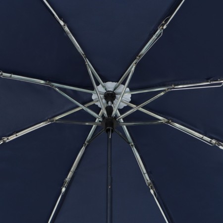 Mechanical “monoton” umbrella, 3 additions, 8 spokes, r = 48 cm, dark blue color-6