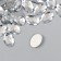 Decor for creativity Plastic "Rhil Obv. Transparent" set of 150 pcs 1x1.4 cm