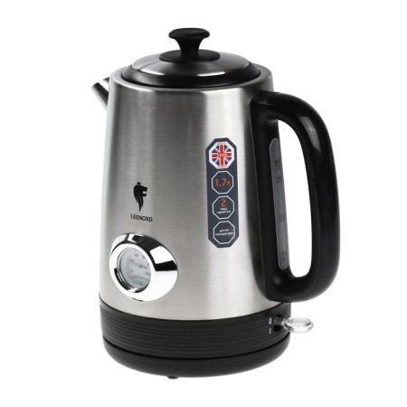 Electric kettle Leonord Le-1516, metal, 1.7 l, 2200 watts, silver-1