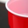 Glasses of plastic disposable “torch Extra”, 500 ml, in a set of 10 pcs, color red-white