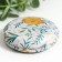 Casket Metal Round "Flowers and Leaves" Packing 12 pcs 1.8x7x7 cm