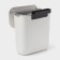 Garbage bucket touch shade, 9 l, white color