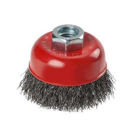 Cup brush KWB, D = 60 mm, wire d = 0.5, mount M14, HSS steel-1