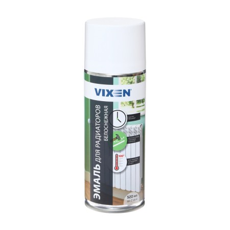 Enamel for Vixen heating radiators, aerosol, 520 ml VX-55000-4