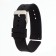 Smart hours strap, 20 mm, silicone, black