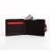 Male purse on a magnet, department for bills, for maps, for coins, brown color