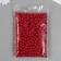 Set of beads "Pearls" d 10 mm, 250 gr, red