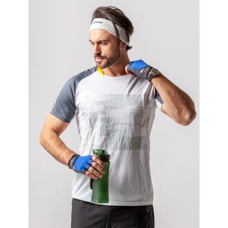 Sports T -shirt Male ISee, size 46, white color-8