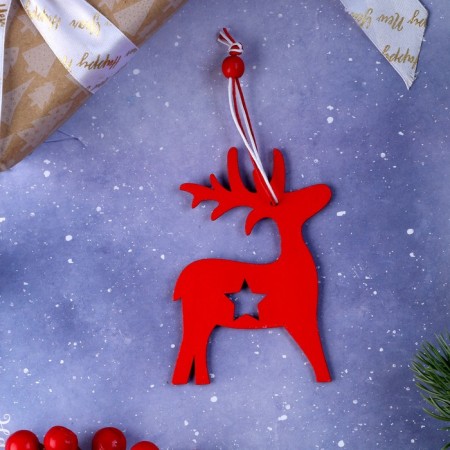 New Year's Suspension "Star Deer"-2