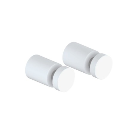 A set of single hooks IDDIS Petite, white matte