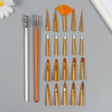 Tool for creativity n-r 22 items (2 holders + 20 nozzles) 2x12.5x29.5 cm-1
