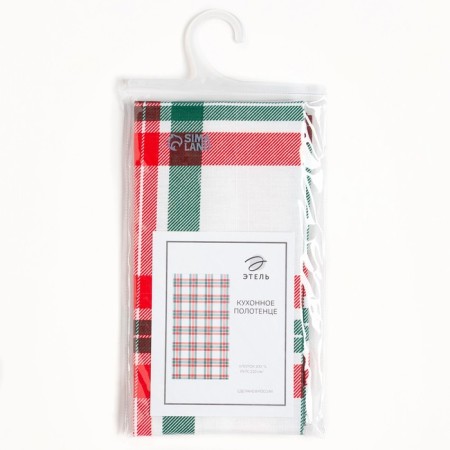 Полотенце "Этель" Нoliday decoration 40*73 см, 100%хл, репс 210 г/м2-5