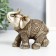 Souvenir Polystone "Sanding Elephants" set 7 pcs h = 10; 9; 7.5; 7; 6.5; 6; 5 cm