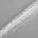 Garland “icicles rhyflated” 2.5 × 0.3 m, IP65, transparent thread, 192 LED, glow warm white with a drain effect, 12 V effect