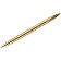 Ballpoint handle Meshu Gold, blue rod, metal case