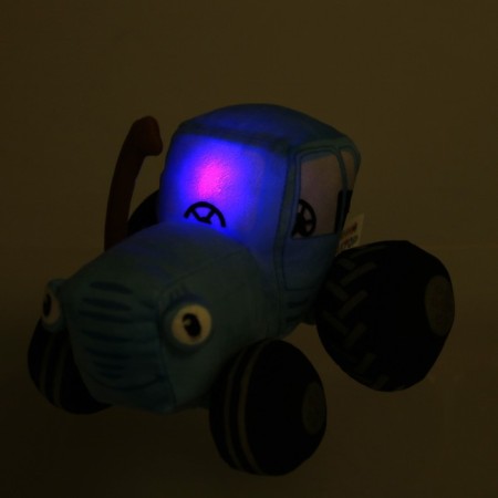 Soft toy "Blue Tractor", 20 cm, voiced, light, 1 lamp-10