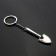 Cartage keychain, shovel
