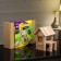The designer is a wooden “House with a veranda”, 102 details, an array of beech