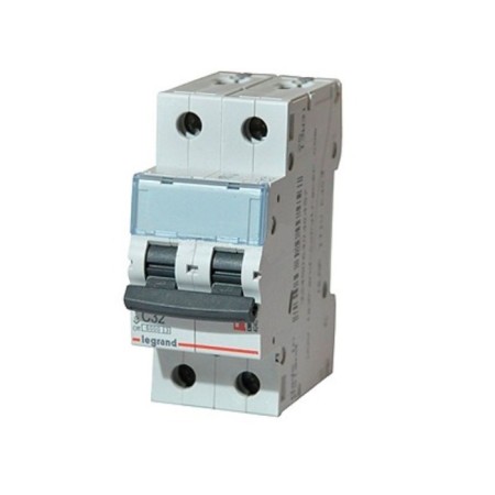Switch aut. Maud. Legrand, 2p, C 16A, TX3, 6ka 404042
