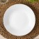 Deep plate AVVIR CARVE, 680 ml, D = 21.5 cm, glass ceramic, white color