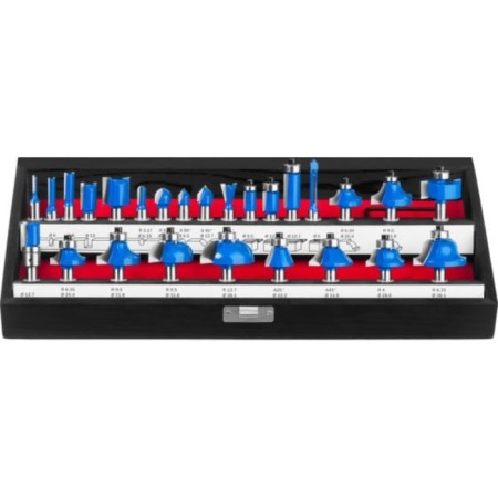 Set of milling bison 28796-H26, profile, on wood, 26 pcs.-1
