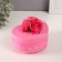 Musical Mechanical Mechanical "Tender Roses" Raspberry 12x13.5x10.5 cm