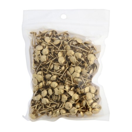 Decorative nails, 8x15 mm, color gold, in packaging 500 pcs.-5