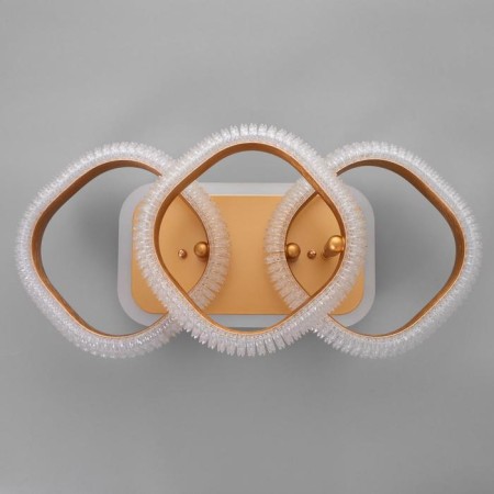 Chandelier with PDU 1141/3 LED+backlight 72W 3000K-6000K Dimmer gold 54x25x13 cm Bayerluux-10