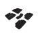 Pile rug for kia cee’d, 2012-, black