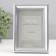 Photo frame Plastic "Gala" 10x15 cm, silver (plastic screen)