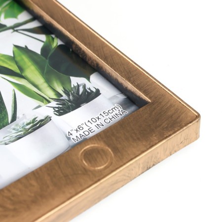 Photo frame Plastic in 5 photos 10x15 cm "Laptbook" Dark Gold 30.5x44.5 cm-2