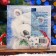 New Year's napkins paper art bouquet "White bears", 3 layers, 33x33 cm, 20 pcs