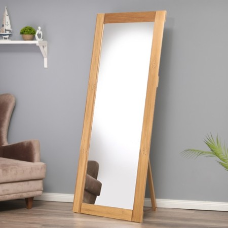 Floor mirror at full height, 170x70 cm, thermo needles, reinforced-1