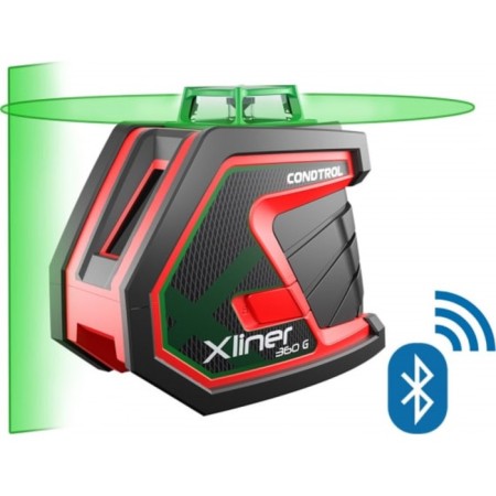 Laser level of Condtrol Xliner 360 G 1-2-134, 50 m, ± 0.2 mm, thread 1/4 ", 5/8"